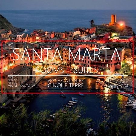 Santa Marta Rooms - Vernazza Bagian luar foto